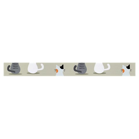 Cute Cat Seamless Pattern Zipper Grocery Tote Bag from ArtsNow.com Strap