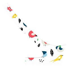 Vector Set Isolates With Cute Birds Scandinavian Style Cross Back Hipster Bikini Set from ArtsNow.com Back Right