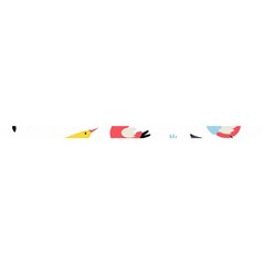 Vector Set Isolates With Cute Birds Scandinavian Style Cross Back Hipster Bikini Set from ArtsNow.com Strap