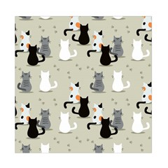 Cute Cat Seamless Pattern Duvet Cover Double Side (Full/ Double Size) from ArtsNow.com Front