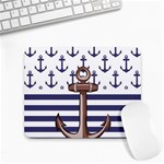 Anchor Background Design Small Mousepad