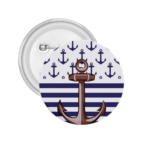 Anchor Background Design 2.25  Buttons from ArtsNow.com Front
