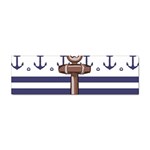 Anchor Background Design Sticker Bumper (10 pack)