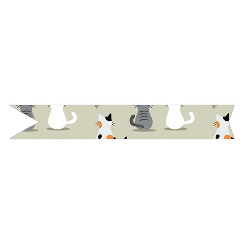 Cute Cat Seamless Pattern Midi Wrap Pencil Skirt from ArtsNow.com Hem