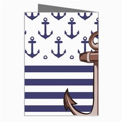 Anchor Background Design Greeting Card from ArtsNow.com Right