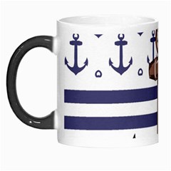 Anchor Background Design Morph Mug from ArtsNow.com Left
