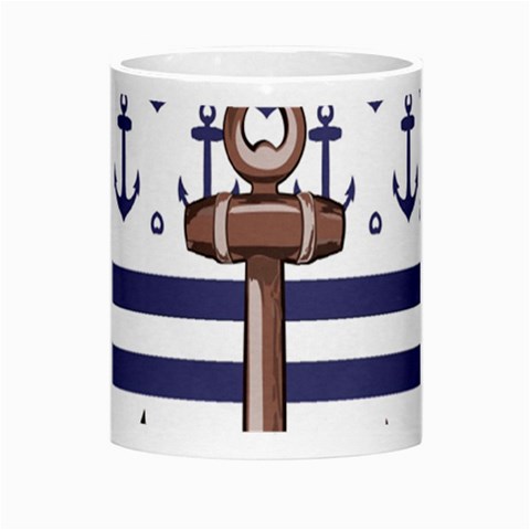 Anchor Background Design Morph Mug from ArtsNow.com Center
