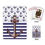 Anchor Background Design Playing Cards Single Design (Rectangle)