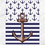 Anchor Background Design Canvas 12  x 16 