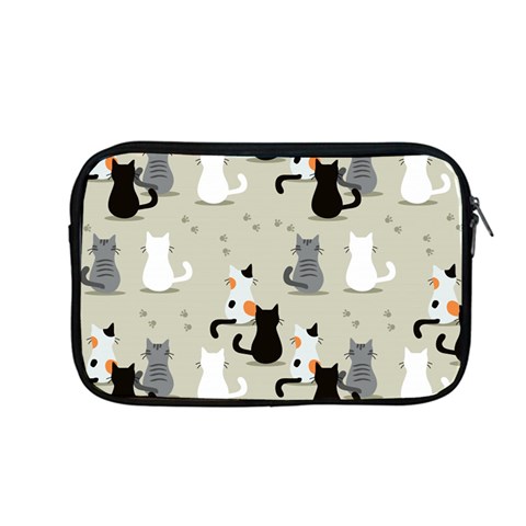 Cute Cat Seamless Pattern Apple MacBook Pro 13  Zipper Case from ArtsNow.com Front