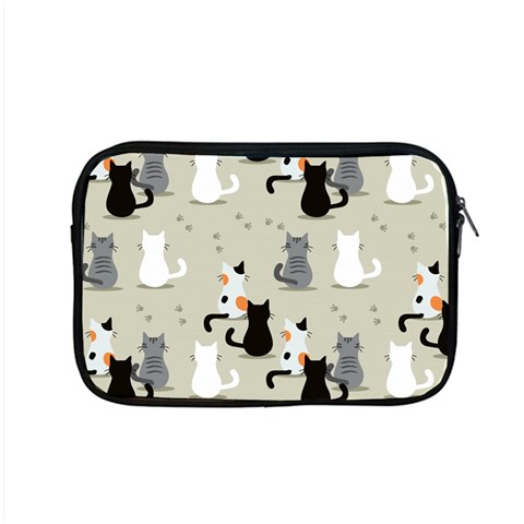 Cute Cat Seamless Pattern Apple MacBook Pro 15  Zipper Case from ArtsNow.com Front