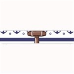 Anchor Background Design Small Bar Mat