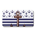 Anchor Background Design Medium Bar Mat