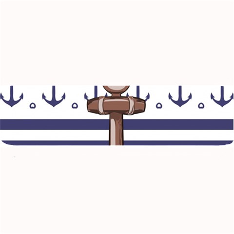 Anchor Background Design Large Bar Mat from ArtsNow.com 32 x8.5  Bar Mat