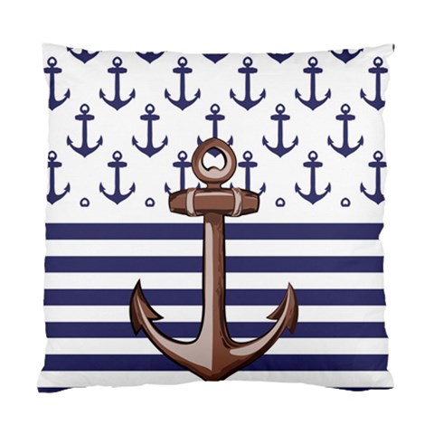 Anchor Background Design Standard Cushion Case (One Side) from ArtsNow.com Front