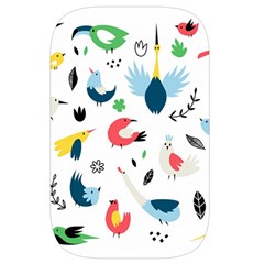 Vector Set Isolates With Cute Birds Scandinavian Style Waist Pouch (Small) from ArtsNow.com Back