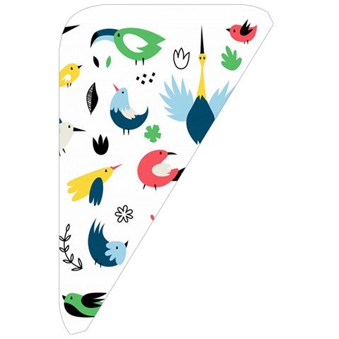 Vector Set Isolates With Cute Birds Scandinavian Style Belt Pouch Bag (Large) from ArtsNow.com Front Right
