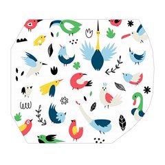 Vector Set Isolates With Cute Birds Scandinavian Style Belt Pouch Bag (Large) from ArtsNow.com Tape