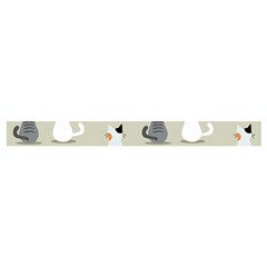 Cute Cat Seamless Pattern Cross Back Hipster Bikini Set from ArtsNow.com Waistband