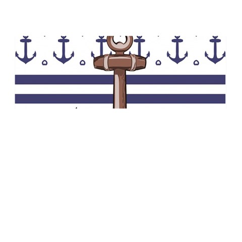 Anchor Background Design Memory Card Reader (Stick) from ArtsNow.com Front