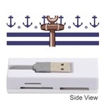 Anchor Background Design Memory Card Reader (Stick)
