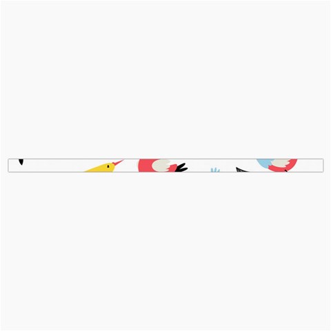 Vector Set Isolates With Cute Birds Scandinavian Style Roll Up Canvas Pencil Holder (M) from ArtsNow.com Strap