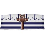 Anchor Background Design Body Pillow Case (Dakimakura)