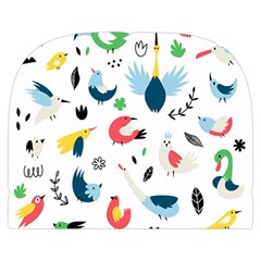 Vector Set Isolates With Cute Birds Scandinavian Style Make Up Case (Small) from ArtsNow.com Back