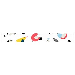 Vector Set Isolates With Cute Birds Scandinavian Style Make Up Case (Small) from ArtsNow.com Zipper Tape Front