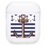Anchor Background Design Soft TPU AirPods 1/2 Case