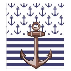 Anchor Background Design Duvet Cover Double Side (King Size) from ArtsNow.com Back