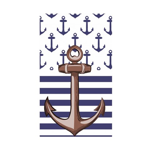 Anchor Background Design Duvet Cover (Single Size) from ArtsNow.com Duvet Quilt