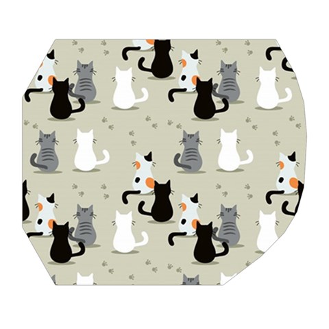 Cute Cat Seamless Pattern Belt Pouch Bag (Small) from ArtsNow.com Tape