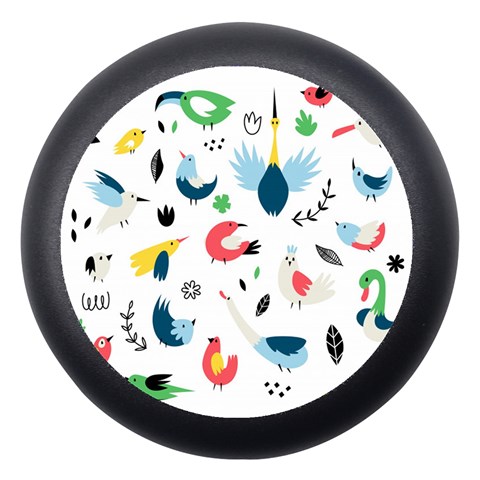 Vector Set Isolates With Cute Birds Scandinavian Style Dento Box with Mirror from ArtsNow.com Front