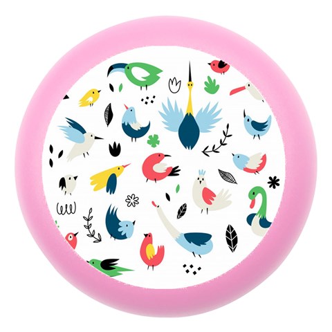 Vector Set Isolates With Cute Birds Scandinavian Style Dento Box with Mirror from ArtsNow.com Front