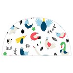 Vector Set Isolates With Cute Birds Scandinavian Style Anti Scalding Pot Cap