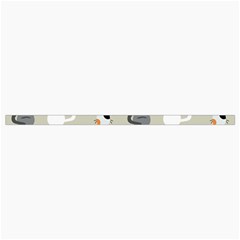 Cute Cat Seamless Pattern Roll Up Canvas Pencil Holder (M) from ArtsNow.com Strap