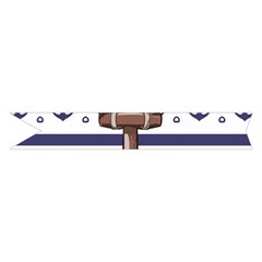 Anchor Background Design Midi Wrap Pencil Skirt from ArtsNow.com Hem