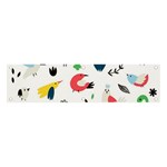 Vector Set Isolates With Cute Birds Scandinavian Style Banner and Sign 4  x 1 
