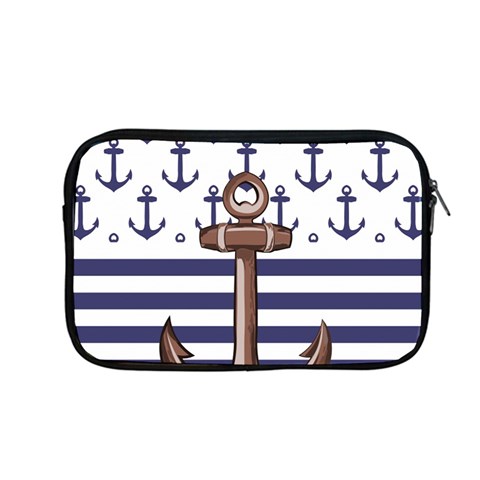 Anchor Background Design Apple MacBook Pro 13  Zipper Case from ArtsNow.com Front