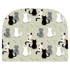 Cute Cat Seamless Pattern Make Up Case (Large) from ArtsNow.com Back