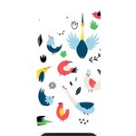 Vector Set Isolates With Cute Birds Scandinavian Style iPhone 14 Plus Black UV Print Case