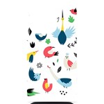 Vector Set Isolates With Cute Birds Scandinavian Style iPhone 14 Pro Black UV Print Case