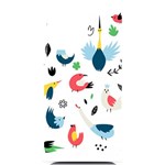 Vector Set Isolates With Cute Birds Scandinavian Style iPhone 14 Pro Max Black UV Print Case