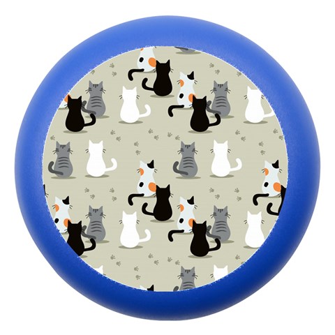 Cute Cat Seamless Pattern Dento Box with Mirror from ArtsNow.com Front