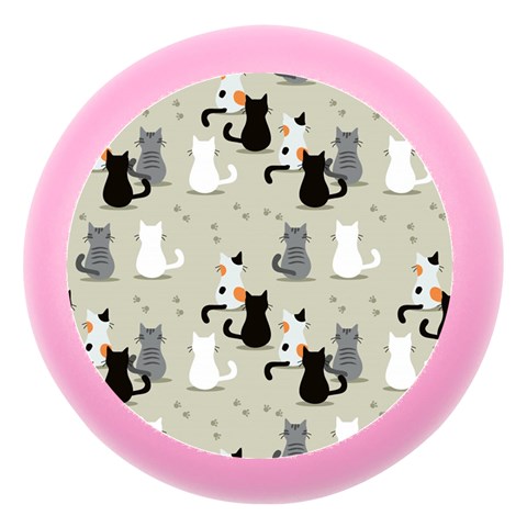 Cute Cat Seamless Pattern Dento Box with Mirror from ArtsNow.com Front