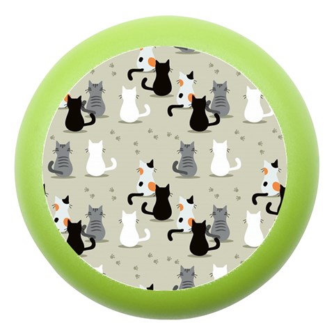 Cute Cat Seamless Pattern Dento Box with Mirror from ArtsNow.com Front