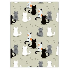Cute Cat Seamless Pattern Playing Cards Single Design (Rectangle) with Custom Box from ArtsNow.com Card