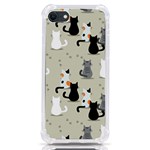 Cute Cat Seamless Pattern iPhone SE
