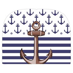 Anchor Background Design Make Up Case (Large) from ArtsNow.com Back